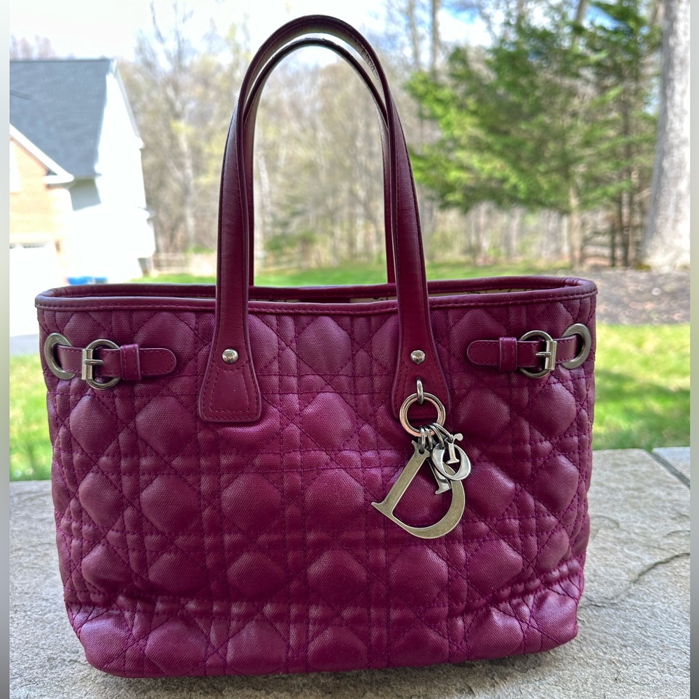 PRE-OWNED Christian Dior Vintage Coated Canvas Small bag - Limited edition